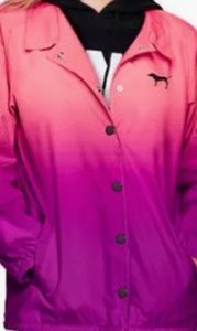 **SOLD**Vs pink snap up hombré jacket